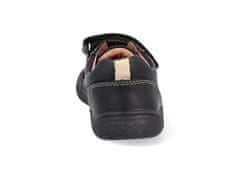 Detská barefoot vychádzková obuv Kimberly čierna (Veľkosť 28)