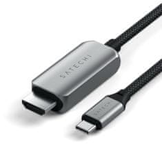 Satechi Kábel USB-C na HDMI 2.1 8K, 2 m, tmavosivý