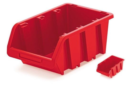 Kistenberg Plastový úložný box TRUCK 230x160x120 červený KTR23