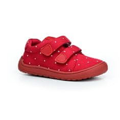 Detská barefoot vychádzková obuv Roby červená (Veľkosť 30)