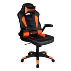 Canyon Herní židle Virgil - černá/ oranžová