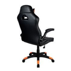 Canyon Herní židle Virgil - černá/ oranžová