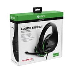HyperX Slúchadlá s mikrofónom CloudX Stinger pro Xbox - černý/ zelený
