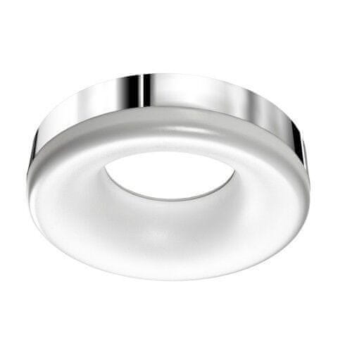AZZARDO LED Stropné a nástené svietidlo Azzardo Ring LED 3000K chrome AZ2947 18W 1530lm 3000K IP20 37cm chrómové