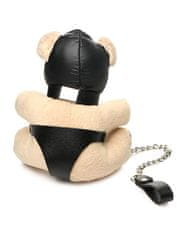 Master Series Hooded Teddy Bear Keychain, kľúčenka medvedík otrok