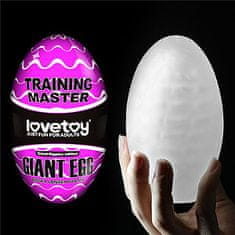 Lovetoy Lovetoy Giant Egg (Grind Ripples), mužský masturbátor