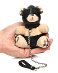 Master Series Hooded Teddy Bear Keychain, kľúčenka medvedík otrok