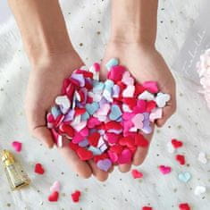 HOME & MARKER® Romantické konfety v tvare srdca na slávnostné príležitosti (100 ks) | HEARTPETAL