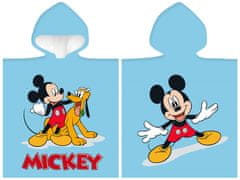 BrandMac Modré detské pončo Mickey Mouse