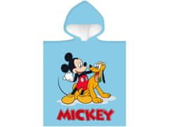 BrandMac Modré detské pončo Mickey Mouse