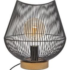 Dekorstyle Drôtená stolová lampa Jena 28 cm čierna