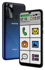Aligator Mobilní telefon S6550 Senior Blue