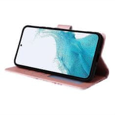 Tech-protect Wallet knižkové puzdro na Samsung Galaxy A55 5G, garden violet
