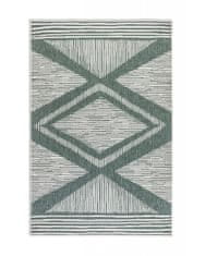 Kusový koberec Gemini 106015 Green z kolekcie Elle – na von aj na doma 120x170