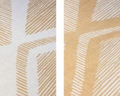 Elle Decor Kusový koberec Gemini 106017 Ochre z kolekcie Elle – na von aj na doma 80x150