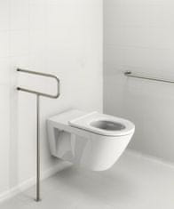 Gsi , COMMUNITY urinál so zakrytým prívodom vody s otvormi pre veko, biela ExtraGlaze, 769611