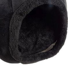 MG Plush pelech pre mačky 36 x 33 cm, čierny