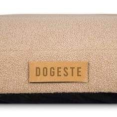 DOGESTE Dogeste pelech pre stredne veľkých psov - kôš pre psa umývateľný - kôš pre psa - pohovka pre psa XL 100x65 cm, béžová