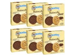 MULINO BIANCO Baiocchi Choco - Talianske sušienky s čokoládovou náplňou 144g 6 paczek
