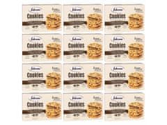 FALCONE Cookies - Sušienky s kúskami mliečnej čokolády plnené krémom z lieskovcov 200g 12 paczek