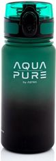 Astra Zdravá fľaša na vodu Aqua Pure 400ml čierno-zelená