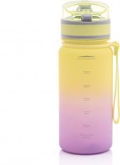 Astra Zdravá fľaša na vodu Aqua Pure 400ml fialovo-žltá