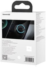 BASEUS nabíječka do auta Golden Contactor Pro, USB-C, USB-A, QC, 40W, šedá