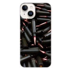 iSaprio Silikónové puzdro - Black Bullet pre iPhone 15