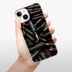 iSaprio Silikónové puzdro - Black Bullet pre iPhone 15