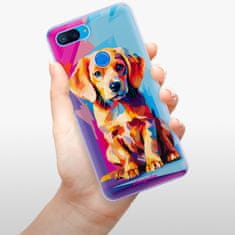 iSaprio Silikónové puzdro - Abstract Puppy pre Xiaomi Mi 8 Lite