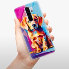 iSaprio Silikónové puzdro - Abstract Puppy pre Xiaomi Redmi Note 8 Pro