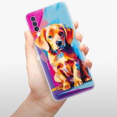 iSaprio Silikónové puzdro - Abstract Puppy pre Samsung Galaxy A50