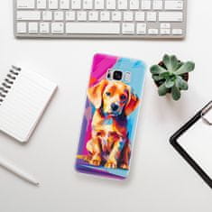 iSaprio Silikónové puzdro - Abstract Puppy pre Samsung Galaxy S8
