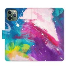 iSaprio Flipové puzdro - Abstract Paint 05 pre Apple iPhone 11 Pro