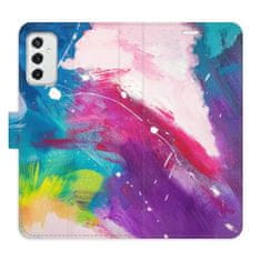 iSaprio Flipové puzdro - Abstract Paint 05 pre Samsung Galaxy M52 5G