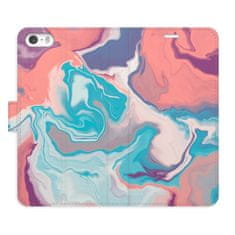 iSaprio Flipové puzdro - Abstract Paint 06 pre Apple iPhone 5/5S/SE