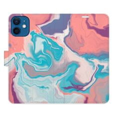 iSaprio Flipové puzdro - Abstract Paint 06 pre Apple iPhone 12 Mini
