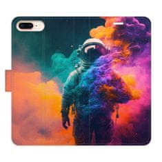 iSaprio Flipové puzdro - Astronaut in Colours 02 pre Apple iPhone 7 Plus / 8 Plus
