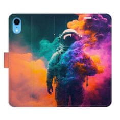 iSaprio Flipové puzdro - Astronaut in Colours 02 pre Apple iPhone Xr