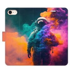 iSaprio Flipové puzdro - Astronaut in Colours 02 pre Apple iPhone SE 2020