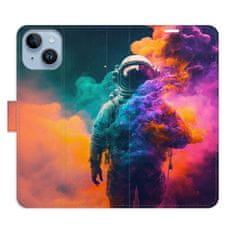 iSaprio Flipové puzdro - Astronaut in Colours 02 pre Apple iPhone 14