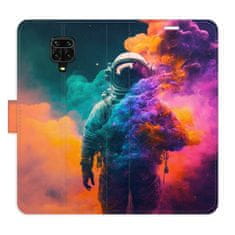 iSaprio Flipové puzdro - Astronaut in Colours 02 pre Xiaomi Redmi Note 9 Pro / Note 9S