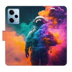 iSaprio Flipové puzdro - Astronaut in Colours 02 pre Xiaomi Redmi Note 12 Pro 5G