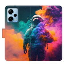 iSaprio Flipové puzdro - Astronaut in Colours 02 pre Xiaomi Redmi Note 12 Pro+ 5G