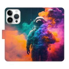 iSaprio Flipové puzdro - Astronaut in Colours 02 pre Apple iPhone 15 Pro