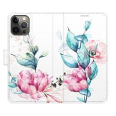 iSaprio Flipové puzdro - Beautiful Flower pre Apple iPhone 12 / 12 Pro