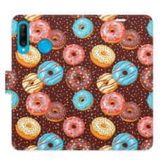 iSaprio Flipové puzdro - Donuts Pattern pre Huawei P30 Lite