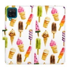 iSaprio Flipové puzdro - Ice Cream Pattern pre Samsung Galaxy A12