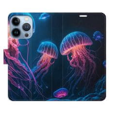 iSaprio Flipové puzdro - Jellyfish pre Apple iPhone 13 Pro