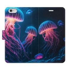 iSaprio Flipové puzdro - Jellyfish pre Apple iPhone 6